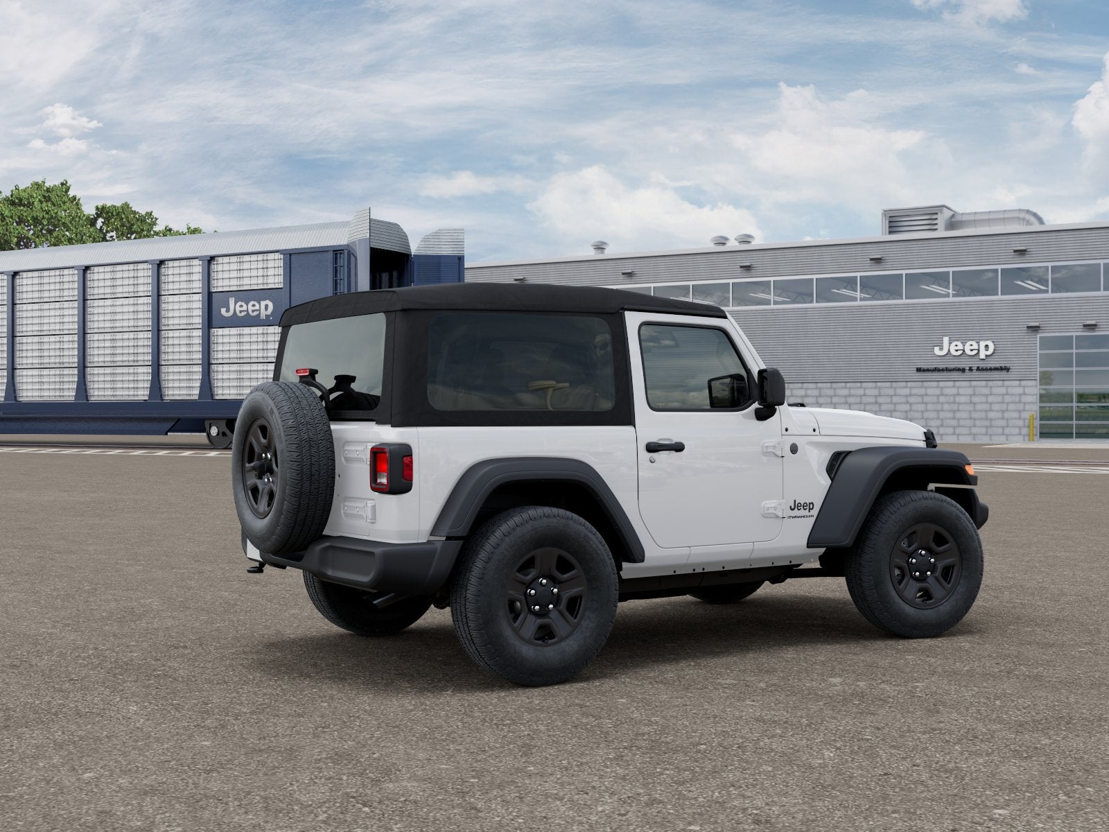 2026 Jeep Wrangler — side profile view