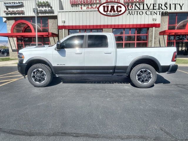 2024 RAM 2500 Power Wagon Rebel Crew Cab 4x4 6'4' Box in Bright White Clearcoat — front three-quarter view